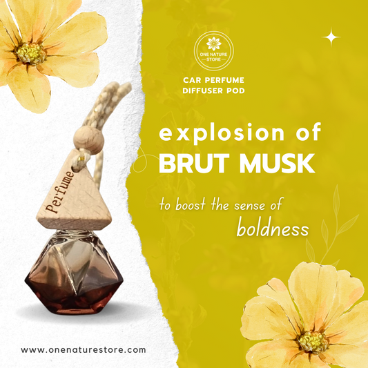 Explosion of Brut Musk | Car Perfume Diffuser Pod | 10 ML | Long Lasting Up To 60 Days